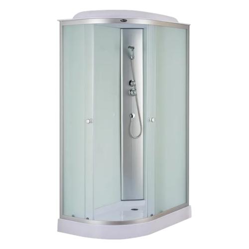 MIXXUS WAVE SB02-120x80x215-R-FB SATIN Душовий бокс 90*90мм. (низький піддон) (MI6893)