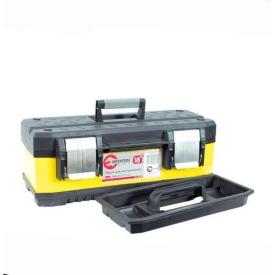 INTERTOOL Ящик для инструментов с металлическими замками, 18 462x212x177 мм BX-2018
