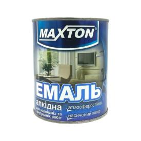 MAXTON Емаль алкідна ПФ-115  0,9кг. (СВІТЛО-ЗЕЛЕНА)