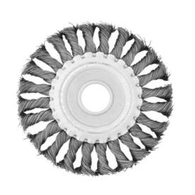 INTERTOOL Щетка кольцевая 115x22,2 мм (пучки витой проволоки) BT-7115