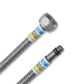 ECO-FLEX Шланг гибкий с короткой иглой M10x1/2 100см. (нержавейка) WM1F6M100