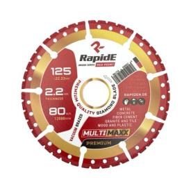 RAPIDE MULTIMAXX Диск алмазний 125*2,2*22,2 (універсальний) R9819