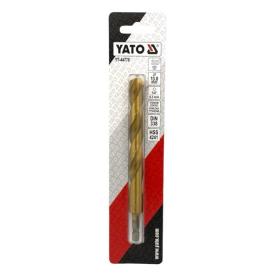 YATO Сверло по металлу титановое HSS-TIN, Ø13мм., L=151мм., HEX-1/4 YT-44776