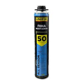 UNIFIX 50L Пена монтажная профессиональная всесезонная 750 мл. 95286