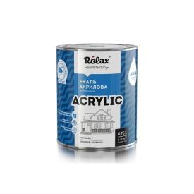 ROLAX ACRYLIC Емаль акрілова 0,75л. (БІЛА)
