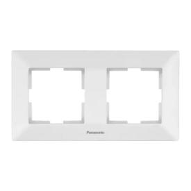 Panasonic Arkedia Slim Рамка гориз. на 2 механизма (белая) WNTF0802-2WH