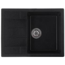 ZERIX ZS-6550S-03 Мойка гранитная 650*500мм. (чёрная)