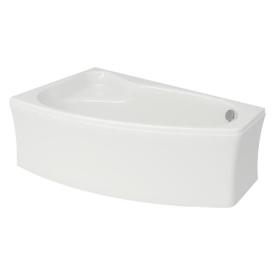 Cersanit SICILIA S301-097 Ванна акрилова асиметрична 170х100 з ніжками (ліва) 22724