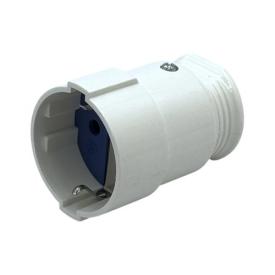 RightHausen Штепсельне гніздо з/з 16A (біле) HN-022051