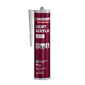 MOUNTER Шпаклівка акрилова LIGHT ACRYLIC (біла) 280мл.