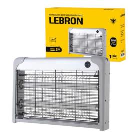 LEBRON Світильник для знищення комах ультрафіолетовий 2*10W 380*260*60мм. 16-85-21