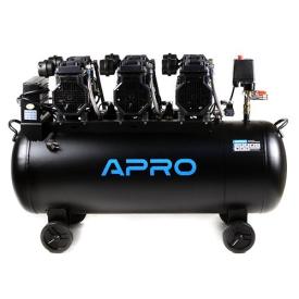 APRO Компрессор шестицилиндровый безмасляный OFE-100 8Бар 3х1.5кВт 712л/мин 100л 850174