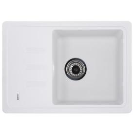ZERIX ZS-6243S-01 Мийка гранітна 620*435мм. (біла)