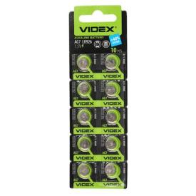 VIDEX 1,5V AG7/LR926