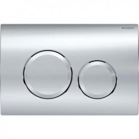 GEBERIT DELTA20 смывная клавиша, пластик, хром глянц. 115.127.21.1