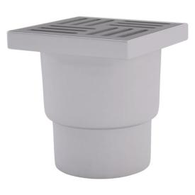 Ani Plast Душевой трап 110/180° с нерж. решеткой 150*150мм TA1212