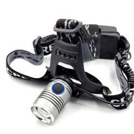 X-Balog Фонарь налобный 2в1 2*18650, micro USB BL-6888-T6