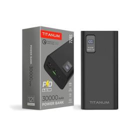 TITANUM Power bank 30000mAh  TPB-728S 22.5W QC+PD Black