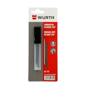 WURTH Комплект лез сегментних 9*0,4*86мм. з кутом 30° (уп./10 шт.) 071566074