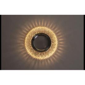 Точечный светильник с led-подсвет. MR16 6000K 7735WH