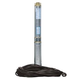 AQUATICA DONGYIN Насос центробежный скважинный 0.18кВт H 28(24)м Q 55(30)л/мин Ø102мм (кабель 20м) 777440