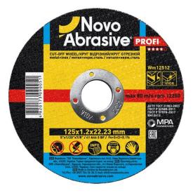 NovoAbrasive PROFI Диск отрезной по металлу 125*1,2*22,23 WM12512