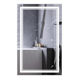 MIXXUS Premium QUADRO MR20-50x80-REVERSE Дзеркало (LED Touch, Anti-fog, димер) (MP6620)