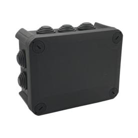 NEOMAX Распределительная коробка наружная IP66 150*115*65мм. ЧЕРНАЯ (без клемм) NX1146