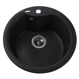 Globus Lux ORTA Мойка гранитная 485мм. (чёрная)
