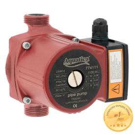 AQUATICA Насос циркуляційний 65Вт Hmax 4м Qmax 63л/хв Ø1 130мм+гайки Ø¾ 774111
