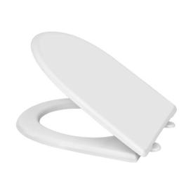 SoloPlast СП-6 Сидіння для унітазу з кришкою 365*445мм. з пластиковим кріпленням