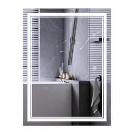 MIXXUS Premium QUADRO MR20-90x70-REVERSE Дзеркало (LED Touch, Anti-fog, димер) (MP6621)
