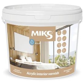 MIKS AQUA Акриловый интерьерный лак (глянцевый)