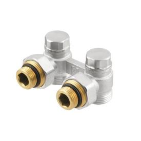 Raftec Вузол нижнього підключення радіатора 1/2х3/4' кутовий HRKA11
