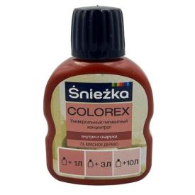 SNIEZKA COLOREX Универсальный пигментный концентрат 100 мл. №73 (красное дерево)