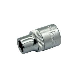 YATO Головка шестигранная Cr-V 3/8 M=8мм., L=28мм. YT-3803