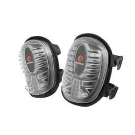 INTERTOOL Наколенники защитные, противоскользящие накладки из ПВХ, ткань 600D, гелевые подушки, неопреновые ремни [SP-0052] SP-0052