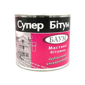 СУПЕР-БІТУМ БАУМ Мастика бітумна універсальна 3л. (2,6кг.)
