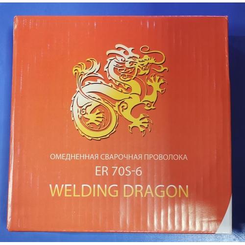 Welding Dragon Зварювальний дріт 0,8мм 5кг. ER70S-6
