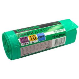 Yoshimoto Пакети для сміття 120L 70*110см. ПОСИЛЕНІ (уп/10шт.) Y09-133