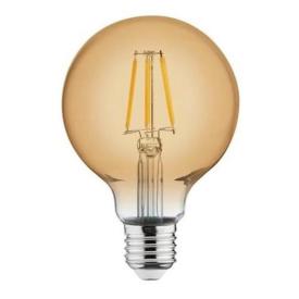 HOROZ LED-Лампа FILAMENT A60 6W E27 2200K Rustic Globe-6