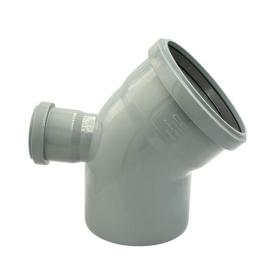СВК-Альянс Угол канализационный Ø110/50/45° (назад)