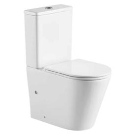 MIXXUS Premium Bevel-0401-T1 Унітаз-компакт 625x390x845mm, система змиву TORNADO 1.0 (MP6473)