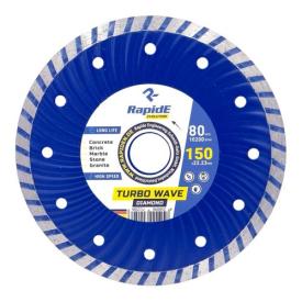 RAPIDE TURBO WAVE Диск алмазний Ø150*22,2мм. R1150 RAHФ-00000537