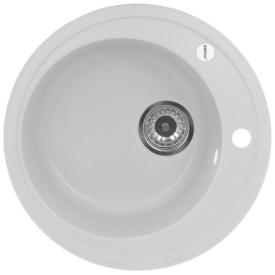 ZERIX ZS-510R-01 Мийка гранітна 510мм. (біла)