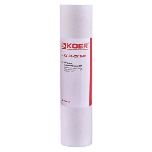 KOER KV-01-2510-05 Картридж поліпропіленовий 2,5x10 (5 мкм)