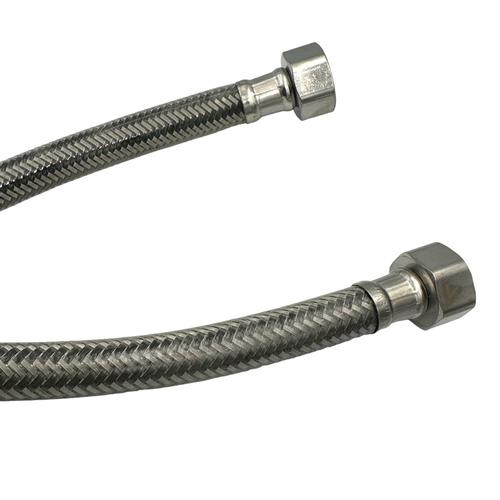 AQUASTRONG SILICONE Гнучка підводка 50см. для води 1/2х1/2 вв AS11050-S