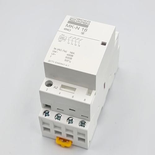 АСКО Модульний контактор MK-N 4P 16A 4NO 220V