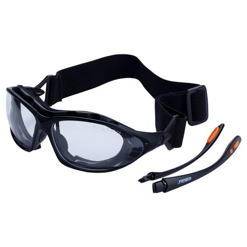 SIGMA Окуляри захисні з обтюратором і змінними дужками Super Zoom anti-scratch, anti-fog (прозорі) 9410911