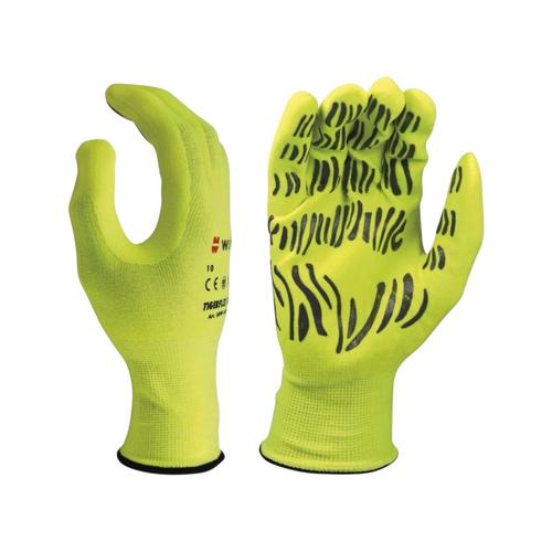 WURTH Рукавички захисні TIGERFLEX HI-LITE поліестр, покриття нітрил (8) 0899403088
